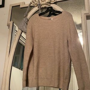 Beige sweater hm oversized